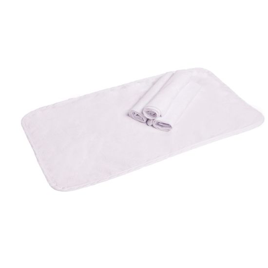 Lot de 3 coussins à langer antibactériens en bambou