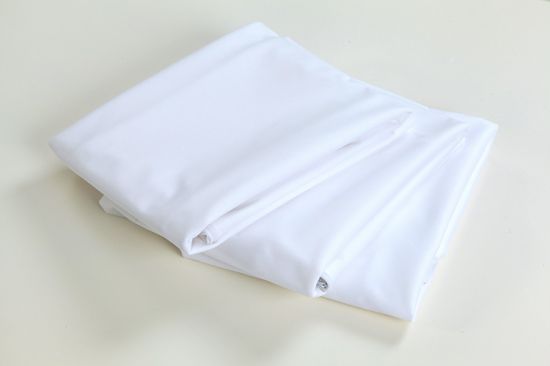 Taie d'oreiller hypoallergénique zippée imperméable
